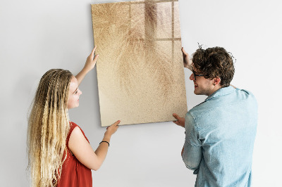 Tableau magnétique décoratif L'ombre des feuilles de palmier
