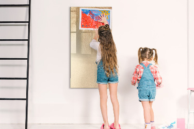 Tableau magnétique décoratif L'ombre des feuilles de palmier