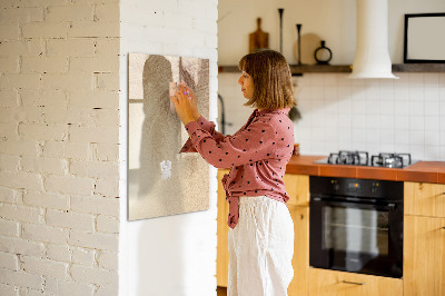 Tableau magnétique décoratif L'ombre des feuilles de palmier