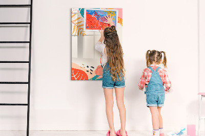 Tableau magnétique effaçable Fleur d'été