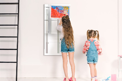 Tableau aimanté mural Agenda hebdomadaire
