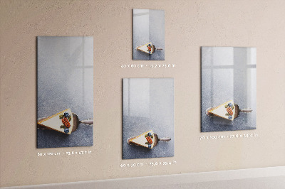 Tableau magnétique décoratif Un morceau de gâteau