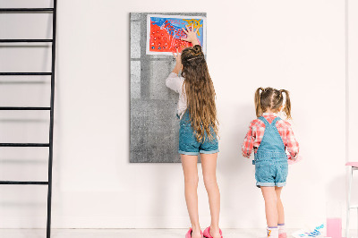 Tableau magnétique effaçable Béton léger