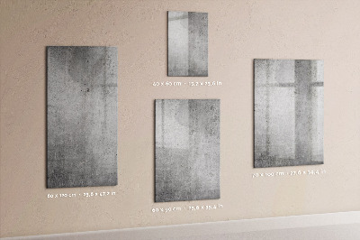 Tableau magnétique effaçable Béton léger