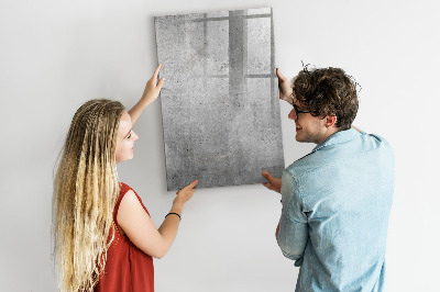 Tableau magnétique effaçable Béton léger