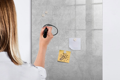 Tableau magnétique effaçable Béton léger