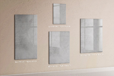 Tableau magnétique effaçable Béton léger