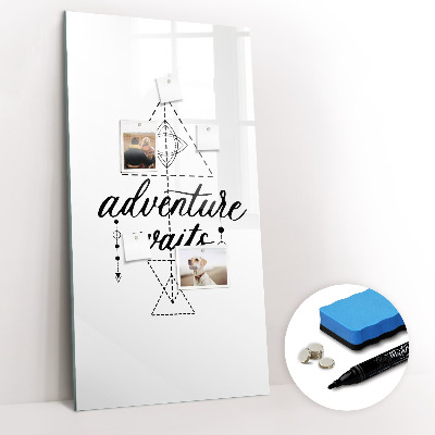 Tableau magnétique décoratif Aventure