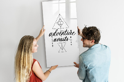 Tableau magnétique décoratif Aventure