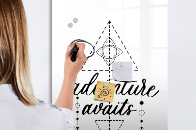 Tableau magnétique décoratif Aventure