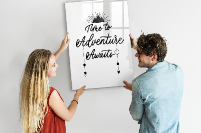 Tableau aimanté mural Aventure