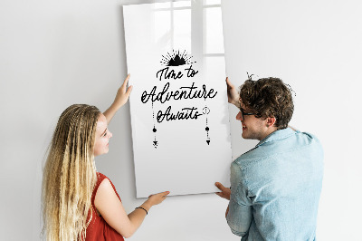 Tableau aimanté mural Aventure