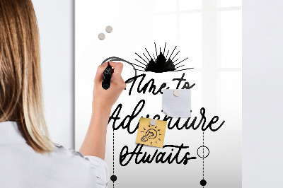 Tableau aimanté mural Aventure