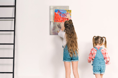 Tableau aimanté mural Plantes à l'aquarelle
