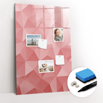 Tableau aimanté mural Triangles abstraits