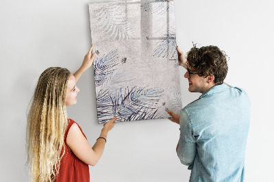 Tableau magnétique décoratif Feuilles de palmier