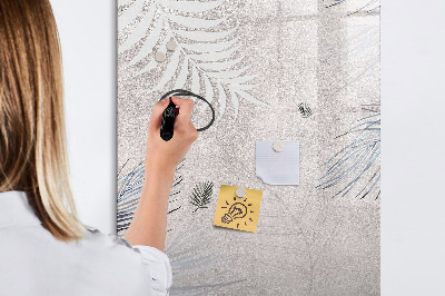 Tableau magnétique décoratif Feuilles de palmier