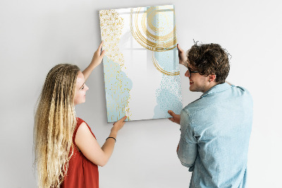 Tableau magnétique effaçable Abstraction décorative