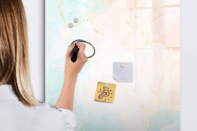 Tableau aimanté mural Abstraction pastel
