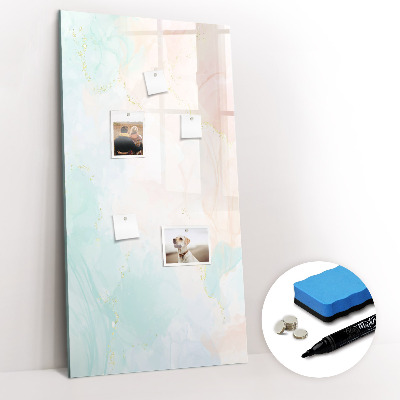 Tableau aimanté mural Abstraction pastel