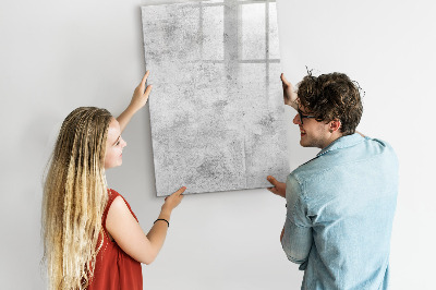 Tableau magnétique effaçable Mur en béton