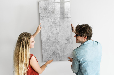 Tableau magnétique effaçable Mur en béton