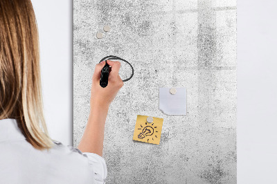 Tableau magnétique effaçable Mur en béton