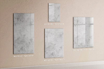 Tableau magnétique effaçable Mur en béton