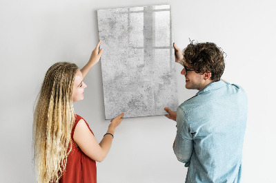 Tableau magnétique effaçable Mur en béton