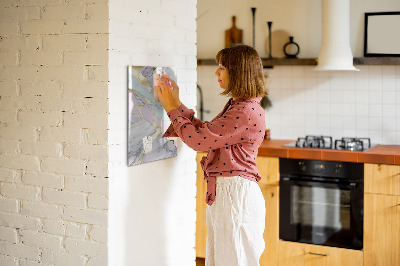 Tableau magnétique effaçable Marbre décoratif