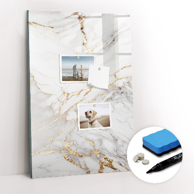 Tableau magnétique effaçable Marbre décoratif