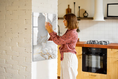 Tableau magnétique effaçable Marbre décoratif