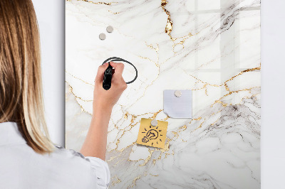 Tableau magnétique effaçable Marbre décoratif