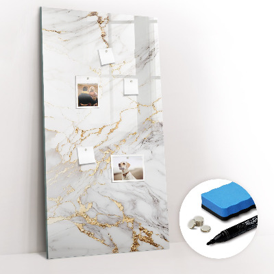 Tableau magnétique effaçable Marbre décoratif