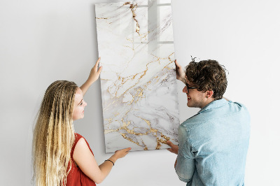 Tableau magnétique effaçable Marbre décoratif