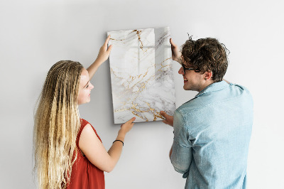 Tableau magnétique effaçable Marbre décoratif