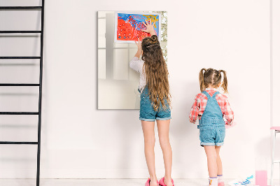 Tableau magnétique décoratif Fleurs délicates