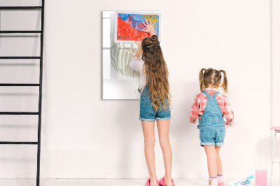 Tableau aimanté mural L'inscription hello summer