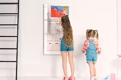 Tableau magnétique décoratif Calendrier des anniversaires