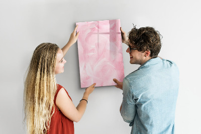 Tableau magnétique décoratif Plumes délicates