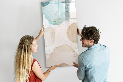 Tableau magnétique effaçable Taches pastel