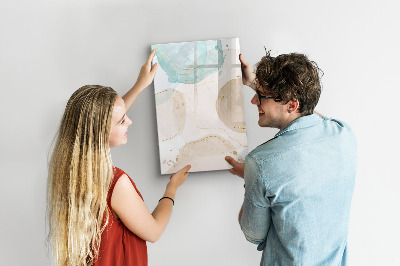 Tableau magnétique effaçable Taches pastel