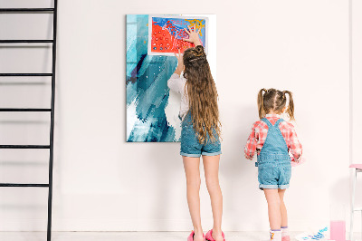 Tableau magnétique décoratif Peinture