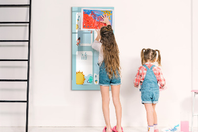 Tableau magnétique décoratif Planificateur galactique