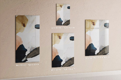 Tableau aimanté mural Abstraction à l'aquarelle