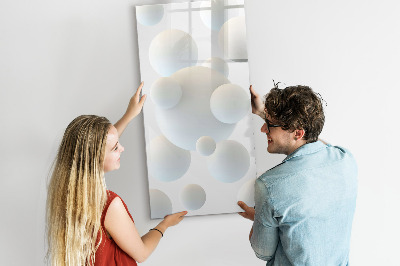 Tableau magnétique décoratif Abstraction de sphère
