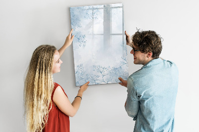 Tableau magnétique effaçable Croquis de fleur