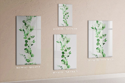 Tableau aimanté mural Feuilles de jonc