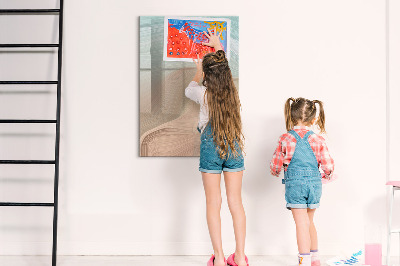 Tableau magnétique décoratif Mélanger les couleurs