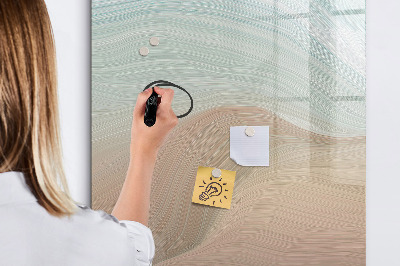 Tableau magnétique décoratif Mélanger les couleurs